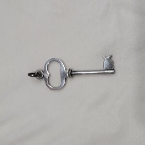 Sterling Silver Key Pendant